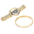 thumbnail image 3 of Relojes Para Mujer, Reloj Pulsera Conjunto De Joyas Reloj Con Movimiento De Cuarzo Pulsera De Acero De Titanio Para Mujer Para Cumpleaños/Navidad/Fiestas, 3 of 7
