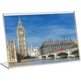 thumbnail image 4 of 12 Pcs Acrylic Sign Holder, 15.2 X 10.2 Cm L- Shaped Display Stand, Menu Holder, Clear Card Holder, Picture Frame, Photo Frame Display- 6" X 4" Z, 4 of 5