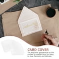 thumbnail image 4 of Card Case Trading Sleeve Plastic Baseballs Sheer Sleeves Clear Pocket Protector 100 Sheets, 4 of 6