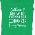 thumbnail image 4 of Inktastic Banker Like Mommy Future Job Boys or Girls Baby Bodysuit, 4 of 5
