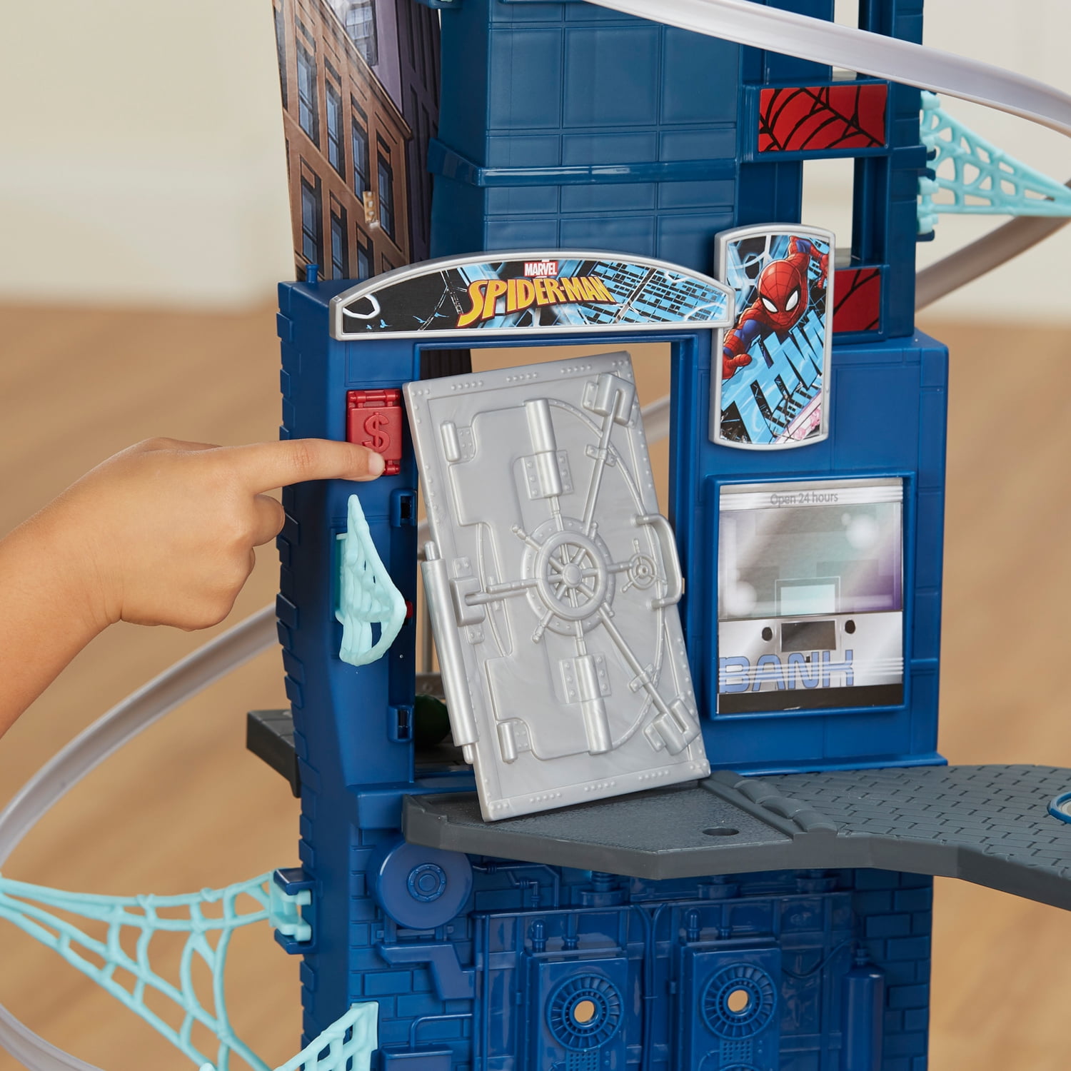 spider man mega city playset kohls