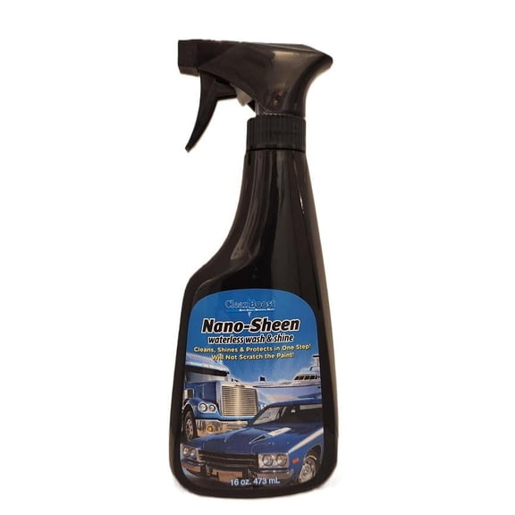 CleanBoost® Nano-Sheen 16oz - Waterless Wash & Shine