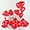 Red, variant on 100 Pack Heart Shaped Balloons,10 Inch Latex Heart Balloons for Valentine's Day Engagement Wedding Party Decorations (Multicolor)