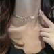 thumbnail image 2 of Elegante Collar De Mariposa Retro Moda Simple Plata Oro Cadena Para Mujeres Accesorios De Joyería Gao Jiahui unisex, 2 of 2
