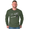 thumbnail image 5 of US Army Patriotic Proud American Long Sleeve TShirt Men Women Brisco Brands X, 5 of 6