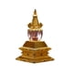 thumbnail image 2 of Injueey Estatua de Buda de cristal Natural, estupa, símbolo religioso con buena sensación de mano, deseos, estatua budista Decoración del hogar, 2 of 6