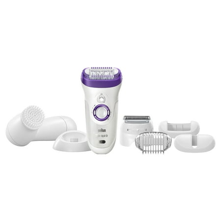 Braun Silk-epil 9 9-579 ($15 Rebate Available) - Wet & Dry Cordless Epilator / Epilation + 7 extras