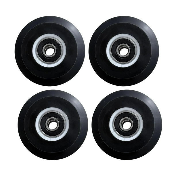 4 ruedas de Pilates Reformer que reemplazan directamente las piezas de repuesto de rodillos, accesorios para equipos de fitness.