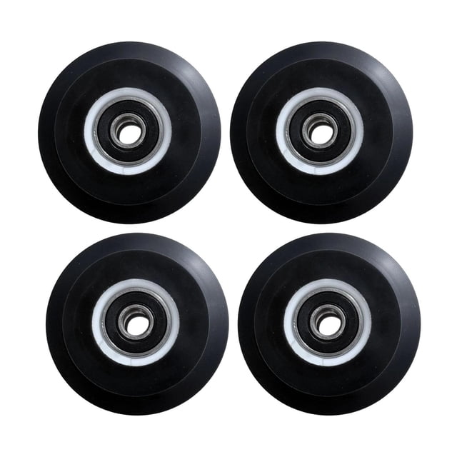 4 ruedas de repuesto para Pilates Reformer, para estudio en casa, 58 mm, accesorios para equipos de fitness