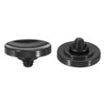thumbnail image 1 of Unique Bargains Shutter Release Button Soft Shutter Release Button Copper Camera Shutter Button Concave, Black 2 Pack, 1 of 6