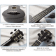 thumbnail image 3 of Ukelele Soprano Acústico De 21 Pulgadas Para Niño Negra Belug  Ukulele Soprano Acústico, 3 of 4