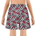 thumbnail image 5 of joogoo Lips on Zebra Pattern Boys Swim Trunks Beach Swimsuit Shorts Boxer 7Y, 5 of 8