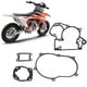 thumbnail image 5 of Kit De Juntas De Motor Papel + Arandela De Motor De Acero Inoxidable Resistencia Superior A La Tracción Resistencia Al Aceite Para MINI 50CC 50SX 2002-2009 ANGGREK Accesorios, 5 of 8