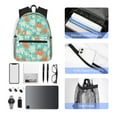 thumbnail image 6 of Lsque Cute Sloth on Floral Tree Classic Casual Backpack - Large Capacity Water-Resistant Backpack for School, Work, Travel, and Outdoor Activities, 6 of 8