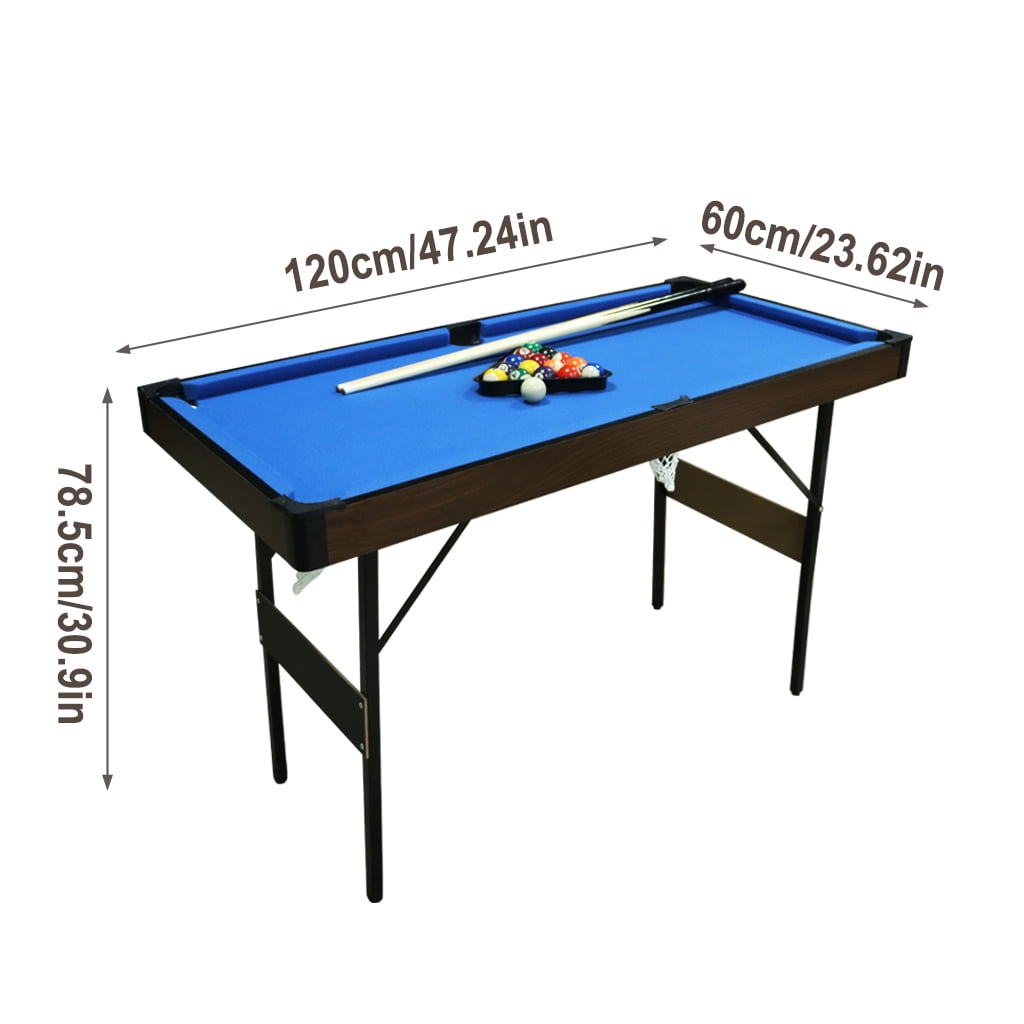 Vocheer 46Inch 4 in 1 Combo Game Table, Folding Pool/Billiard, Hockey , Table Tennis, Shuffleboard Table