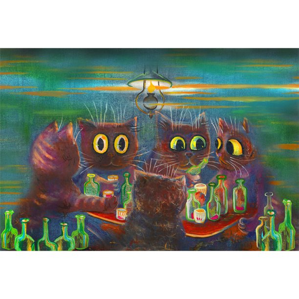 Drill Diamond Painting (DE5610) Kit completo de mosaico DIY para Bead Art (p0331 Beer Cat) 20X30cm Hugtrwg Para estrenar