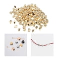 thumbnail image 4 of AMLESO 500Pcs Ccb Spacer Beads Jewelry Making for Beginner Craft Supplies Gold, 4 of 8