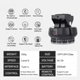 thumbnail image 3 of Andoer Ball head,Pan Tilt Head Load 2-axis Camera Video Live Smart Rotation Panoramic Adjustable Speed AI Smart 9 Levels Adjustable Panoramic Head Motorized Pan Tilt Head 2- Panoramic 1k, 3 of 6