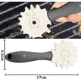 thumbnail image 5 of Grill Scraper, Stainless Steel Bristle Free BBQ Cleaner for Safe Grilling, Compact Grill Tool with Dishwasher Safe Design for Grill Grate Cleaner Universal Compatibility, 5 of 5