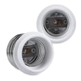 thumbnail image 3 of 10x Socket Adapter - 10x E40 To E27 Socket Converter - E27 Base Lamp Holder Adapter For Halogen Led-Yvan,, 3 of 4