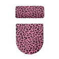 thumbnail image 5 of FORUDESIGNS Leopard Pattern 2 Pack Toilet Lid Cover with Toilet Tank Lid Cover, Adjustable Toilet Protector, 15-21 in, Fits Most Round Elongated and Oblong Lids, 5 of 8