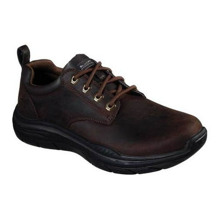 Skechers Brown Oxford - Men's Skechers Relaxed Fit Expected 2.0 Harlo Oxford