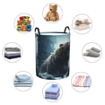 thumbnail image 4 of Bear Laundry Hamper Small Storage Basket/Toy Organizer/Dirty Clothes Bucket, 4 of 5