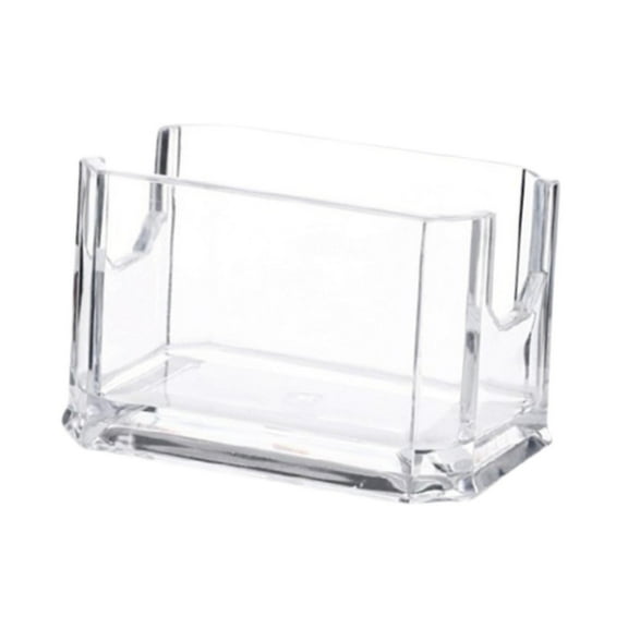 Fancyes Sugar Packet Holder Sugar Packets Caddies Sugar Caddies for Cabinet Kitchen .2x5.2x5.1cm Clear