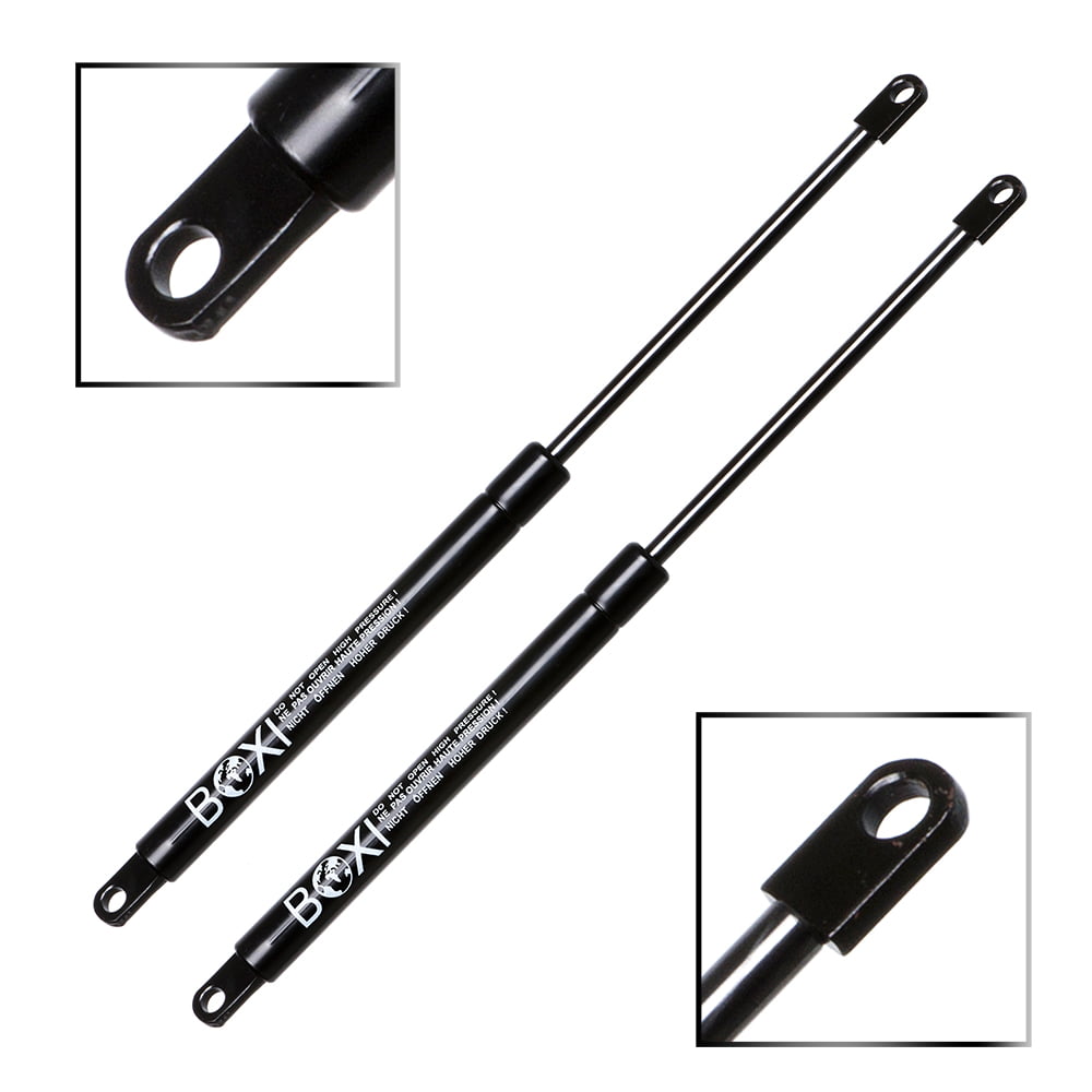 Qty BOXI 6918 Universal Lift Supports Extended Length: 11.00 Inches Compressed Length: 7.42 Inches Force: 35 Lbs 10mm Ball Socket Shocks 6918 ShangHai BOXI Auto Parts Co 2 Ltd.