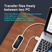 High Speed Laptop USB to USB PC Data File Transfer Cable Link Direct Copy Cable