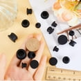 thumbnail image 4 of 32PCS 4 Sizes Silicone Stoppers for Salt and Pepper Shakers 13/64 9/32 23/64 7/16 Inch Black Salt Plug Slot Stopper Replacement Bottle Caps Reusable Round End Cap Corks for Bottles, 4 of 9