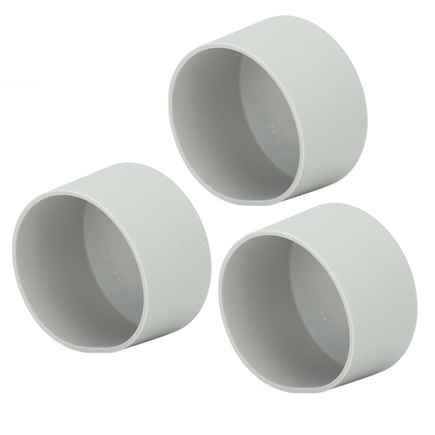 Vbestlife - Bota de Silicona para Copa de 3 Piezas Resistente a Altas Temperaturas Antideslizante para Arañazos para Botella de Agua Funda Inferior ANGGREK Otros