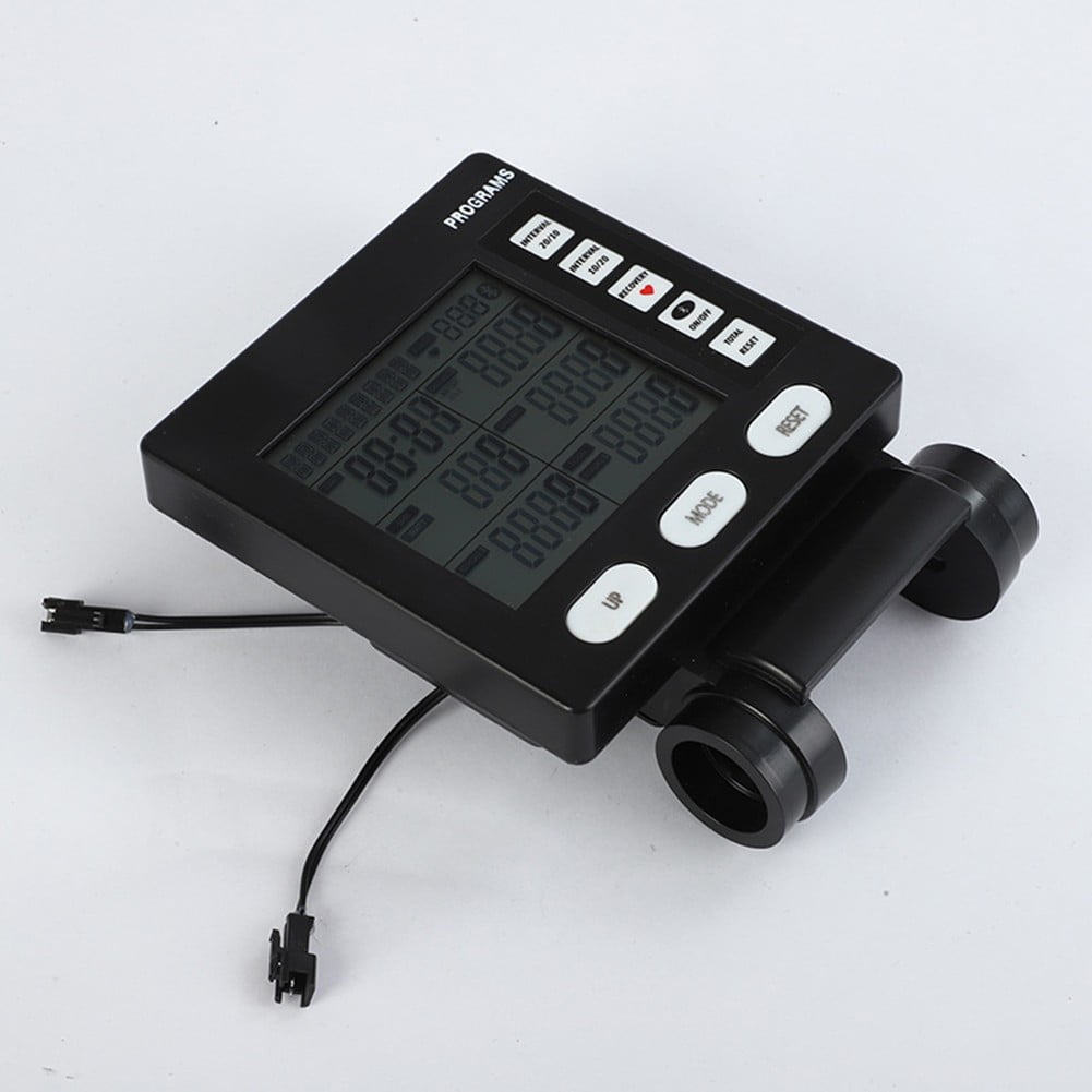 Xuanqin Multifunction Rowing Machine Counter Speedometer LCD Display Counter Monitor, rowing machine