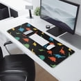 thumbnail image 2 of Long Mouse Pads for Desk,Colorful Dinosaurs Pattern Desk Mats on Top Of Desks, Desk Mouse Pad Extra Large with 3mm Non-Slip Base and Stitched Edge for Gaming,Office,Work,Home 31.5"x11.8", 2 of 6