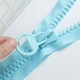 thumbnail image 4 of 5PCS Craft Handbag Sewing Resin Zipper Bag Parts Zip Fastener DIY Bag Hardware 02-1PC, 4 of 8