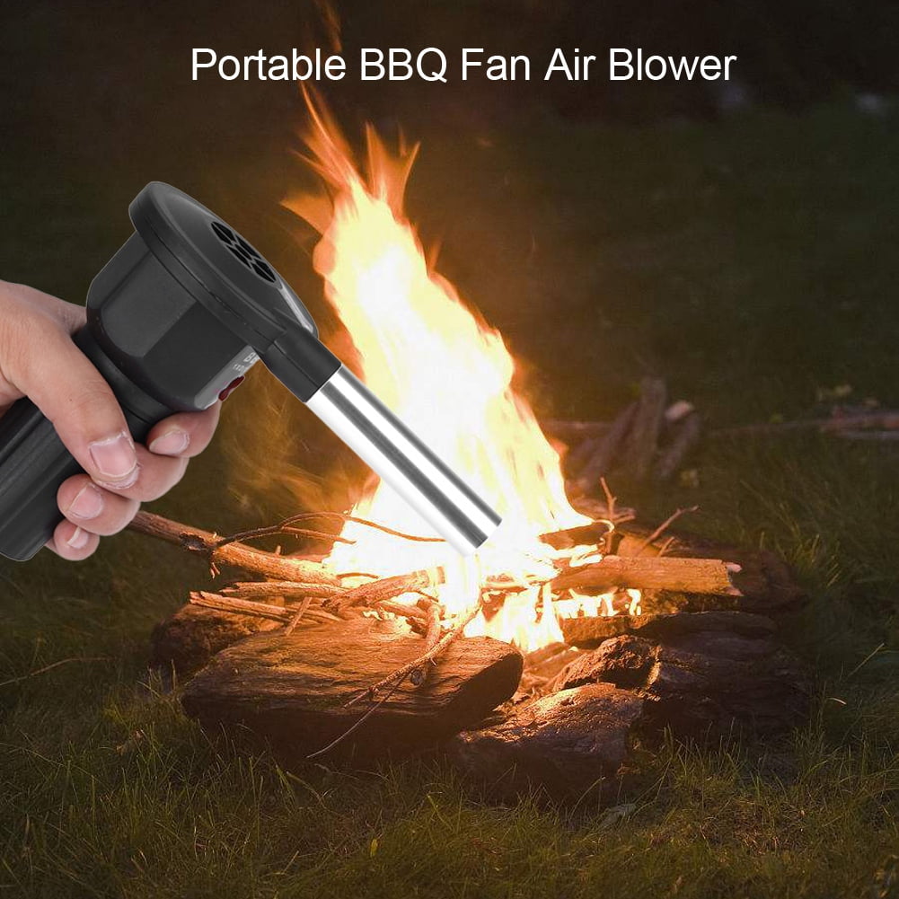 LHCER Portable Battery Powered BBQ Fan Air Blower for Outdoor Camping