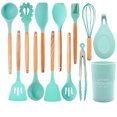 thumbnail image 1 of Kitchen Utensil Set - 13 Silicone Cooking Utensils. Kitchen Gadgets for Cookware Kit. Kitchen Accessories Tools. Heat-resistant Non-toxic Nonstick. Best Spatula set Serving Utensils Gifts, 1 of 7