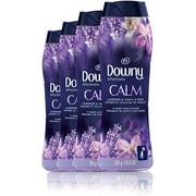 Downy Infusions in-Wash Scent Booster Beads, Calm, Lavender & Vanilla Bean, 10 Ounce, 4 Count