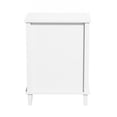 thumbnail image 4 of 26.77 '' H Mesa de madera con un cajón un estante para niños, adultos, Rosa + Dorado manija, 4 of 5