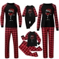thumbnail image 1 of 2023 Pyjamas de Noël Assortis pour Famille Hommes en Velours, 1 of 6