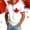 White, variant on Graphic Tee for Everyday Wear Male T Shirt with Patriotic Canada Maple Leaf Print and Comfortable Blend