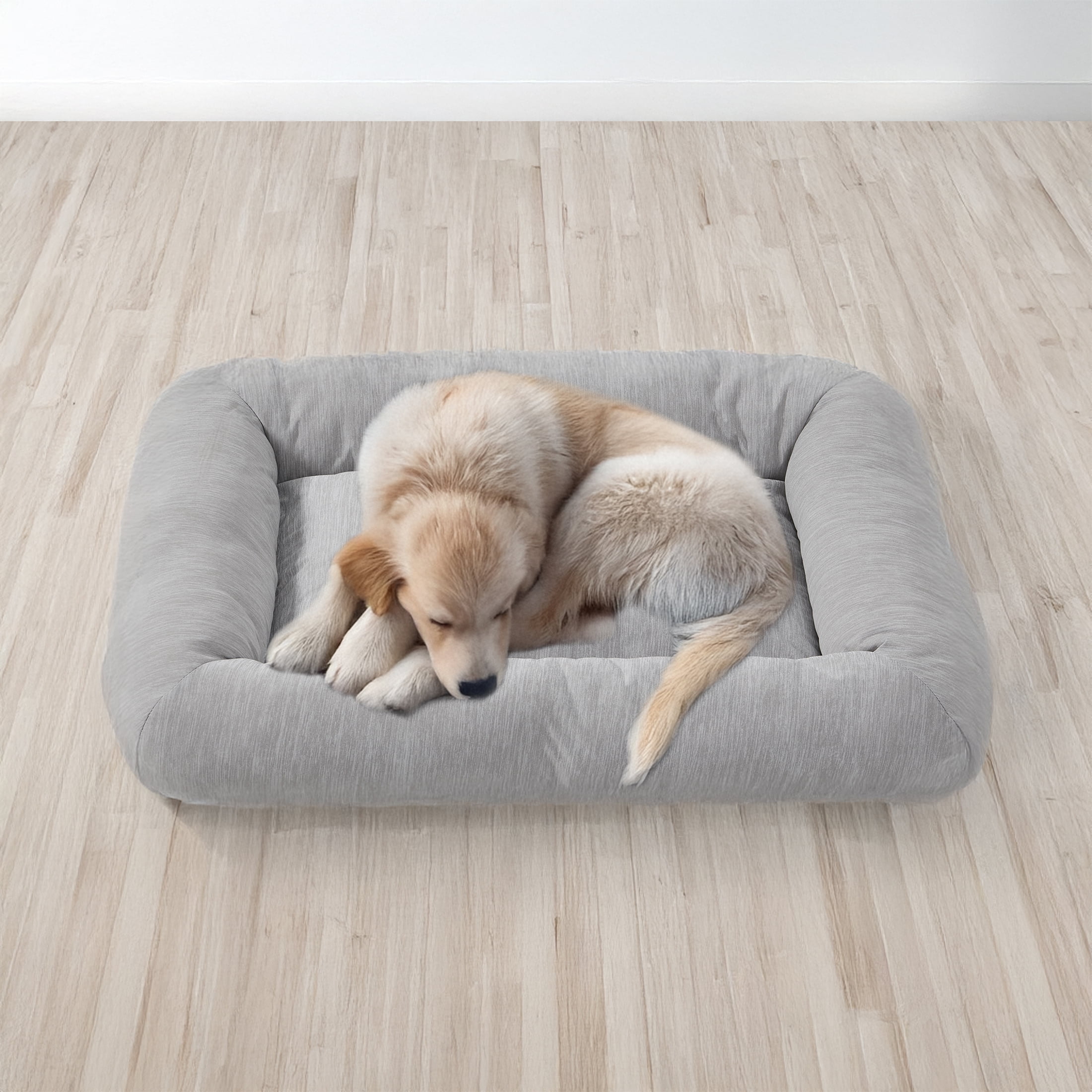 Sleepy Tail Society 32" x 24" Grey Cooling Pet Bed