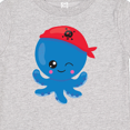 thumbnail image 4 of Inktastic Pirate Octopus, Cute Octopus, Little Octopus Boys or Girls Baby T-Shirt, 4 of 5