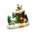 thumbnail image 5 of S SERENABLE Christmas Snow Scene Lighted Miniature Desktop Ornament Resin Fairy Garden Statue for Wedding, Home or Garden Decor Versatile Boot, 5 of 8