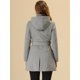 thumbnail image 4 of INSPIRE CHIC Abrigo de invierno de manga larga con capucha y un solo pecho para mujer Gris XS, 4 of 6