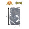 thumbnail image 2 of Pack Of 200 Static Shielding Bags 18 X 18 Grey Electrostatic Bags 18X18 Open Ended Heat Sealable Bags Transparent Material Great For Electronical Sensitive Components(D0102Hizq6V), 2 of 3