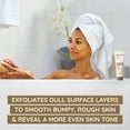 thumbnail image 4 of Aveeno Tone + Texture Renewing Bath and Body Scrub, Fragrance Free, 8 fl oz, 4 of 9
