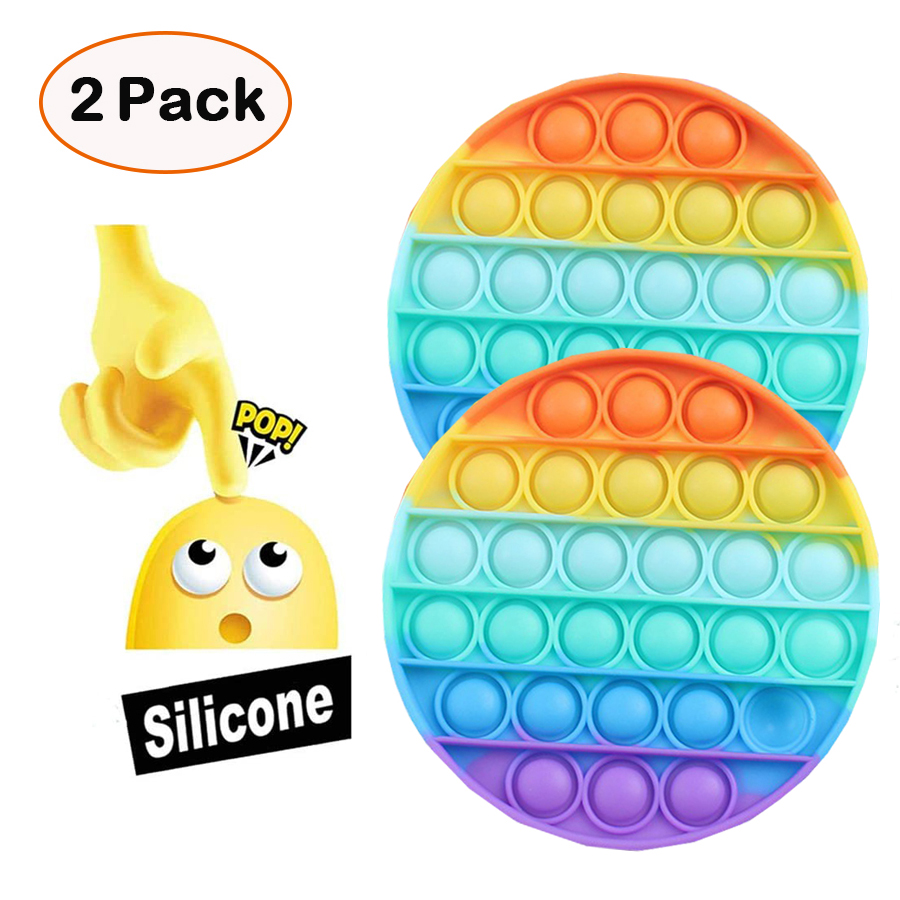 Doingart Push & Pop It Fidget Toy with Alphabet Letters Bubble