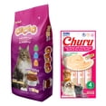 thumbnail image 1 of Cucho 15 Kg + Churu Atún con Camaron Sobre con 4 Tubos de 14 g, 1 of 4