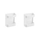 thumbnail image 4 of Bewildely Gran oferta, 1 caja de almacenamiento montada en la pared, soporte para aire acondicionado con Control remoto, organizador de Blanco 2piezas, 4 of 6